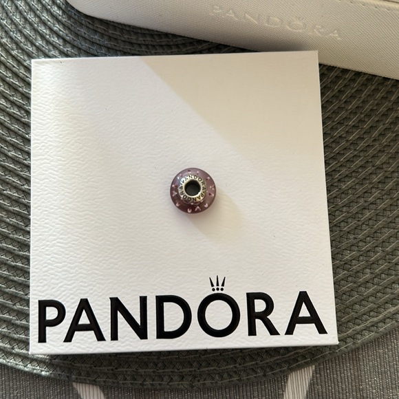 Pandora Red Effervescence Murano Charm - Picture 3 of 3